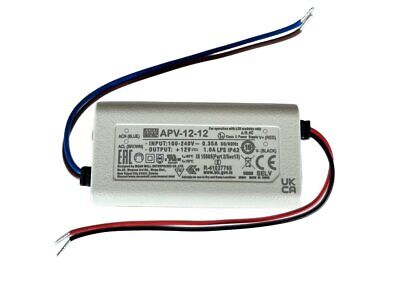 MeanWell APV-12-12 Alimentatore 12W 12V 1A IP30 Input 220V e 110V