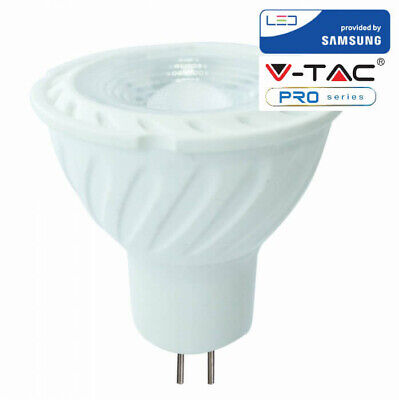 Lampada Led MR16 6,5W 12V 110 Gradi Bianco Freddo 6400K Con Chip Samsung