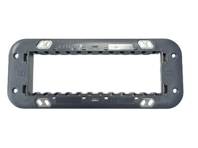 ETTROIT Supporto 6P Serie Moon 6 Posti Per Scatole 506 Compatibile Con Bticino