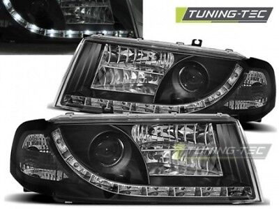 Coppia Set Fari Fanali Anteriori Tuning OCTAVIA I 08.00-04.04 DAYLIGHT Nero