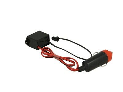 Alimentatore Trasformatore Con Accendisigari 12V Per Stringa EL Striscia Neon L