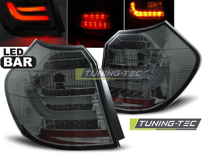 LED BAR TAIL LIGHTS SMOKE fits E87/E81 09.07-11 LCI