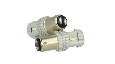Lampada Led BAY15D 1157 P21/5W 12 Smd 3020 Bianco Super Luminoso Luci Diurne
