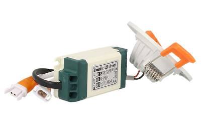 Lampada Faretto Pannello Led Da Incasso Rotondo 3W=30W Bianco Neutro