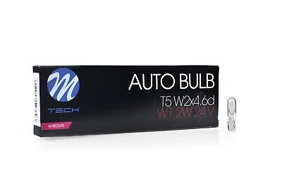 LOTTO DI 10 PEZZI Lampada M-TECH T5 24V/1.2W CLEAR