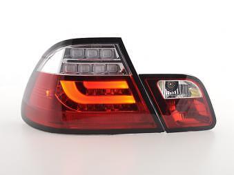 Coppia Fari Fanali Posteriori Tuning LED serie 3 E46 Coupe 03-07 ROSSO