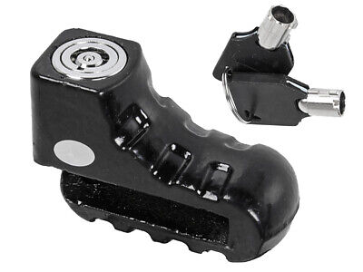 Lucchetto Bloccadisco Antifurto Per Moto Scooter Bici Senza Allarme Con 2