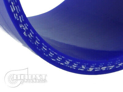 Gomito manicotto siliconico 4 strati  Curva in silicone 45° gradi 60mm blu