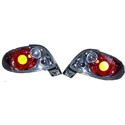 Coppia fari fanali posteriori TUNING 206 98-05 solo per CC CROMATI