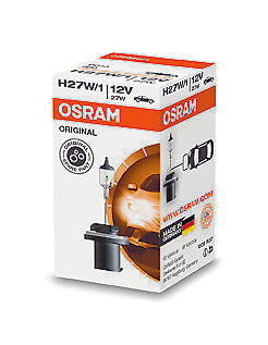 1 Lampada Lampadina Luce OSRAM ORIGINAL H27/1 880 (PG13) 12V 27W PIEDE DRITTO