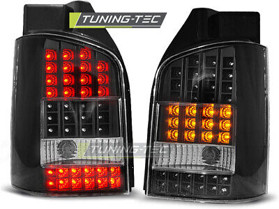 FANALI POSTERIORI A LED NERI per T5 04.03-09
