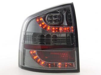 Coppia Fari Fanali Posteriori Tuning LED Octavia Combi 1Z 05- nero