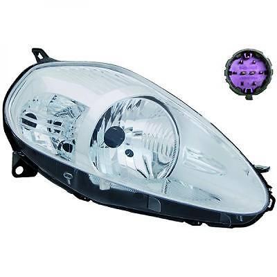 Faro fanale anteriore Destro GRANDE PUNTO 08-09 H4 con motorino reg elettrica, c