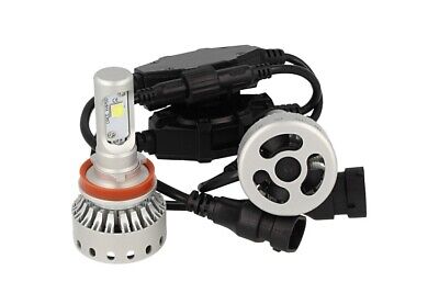 Kit Full Led Canbus H8 H11 H9 40W 5000 Lumens Con Ventilatore 12V 24V 2 Cree