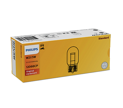 LOTTO DI 10 PEZZI Philips W21/5W 12V41050 W3x16q CP