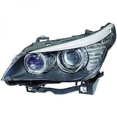 Faro fanale anteriore Destro Serie5 E60 E61 07-10 HELLA H7+H7 per reg elettr