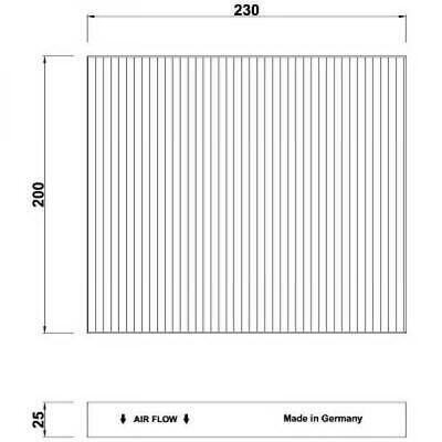 Filtro abitacolo al carbone attivo GIULIETTA 10-