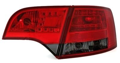 Coppia Set Fari Fanali Posteriori Tuning LED A4 B7 11/04-3/07 AVANT Fume'