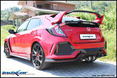 CIVIC TYPE-R 2.0I (320CV) 2017-- Posteriore con uscita centrale 3 x diam.