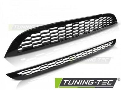 Griglia Calandra mascherina Frontale Tuning COOPER 01-06 R50 53 Nero Lucido
