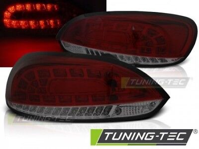 Coppia Set fari Fanali Posteriori Tuning SCIROCCO III 08-04.14 Fume Rosso LED