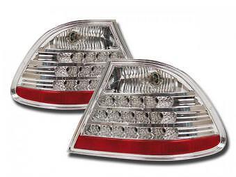 Coppia Fari Fanali Posteriori Tuning LED serie 3 Coupe (E46), Rossi