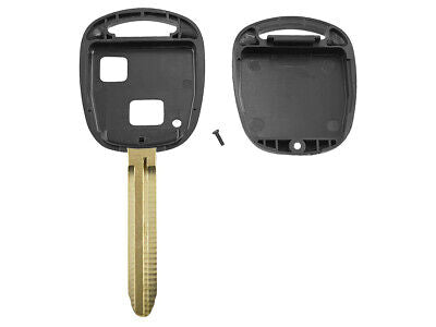 Guscio Chiave Telecomando 2 Tasti Vuoti con Lama TOY43 Batteria Su Circuito