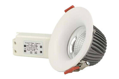 Faretto Led Da Incasso 10W Bianco Caldo 3000K 90mm 60 Gradi