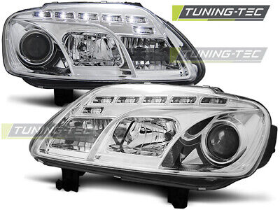 HEADLIGHTS DAYLIGHT CHROME fits TOURAN 02.03-10.06 / CADDY