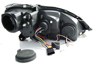 Coppia Fari Fanali Tuning W220 Classe S 10.02-05.05 XENON D2S Cromato