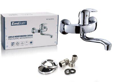 Kit Miscelatore Doccia Vasca Bagno Regolabile Acqua Calda e Fredda Argento