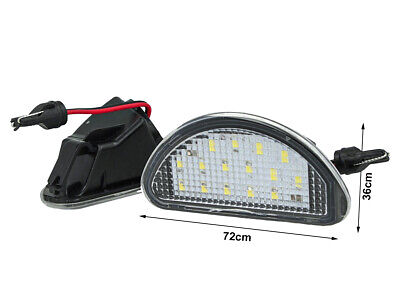 Kit Luci Targa Led Aygo 2005-2014 OEM 81270-0H010 Canbus Bianco 12V 5W