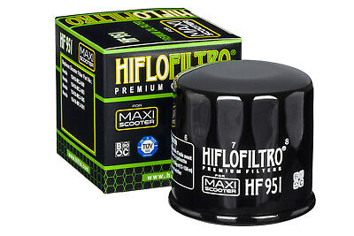 HIFLO HF951 Filtro Olio Moto SH 300i FJS Silverwing 400 600 cambio olio