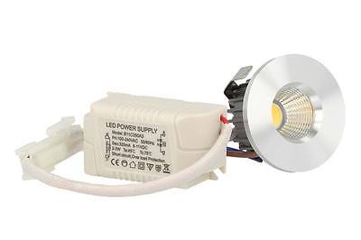 Faretto Led Da Incasso Satinato Rotondo 3W Bianco Caldo