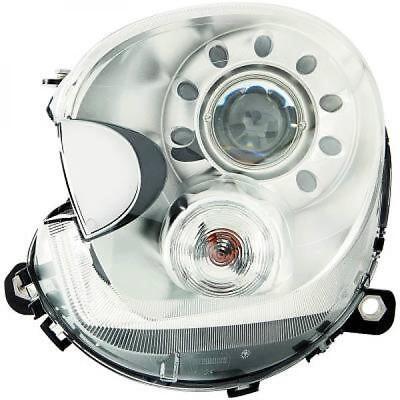 Faro fanale XENON destro R60 2010- con motorino per regolazione elettrica
