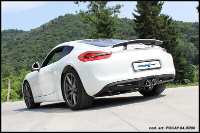 CAYMAN 981 2.7 (275CV) 2015-- Posteriore con uscita centrale 2 x diam.
