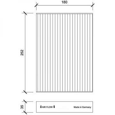 Filtro abitacolo antipolline DOKKER/Lodgy Zoe/ X-TRAIL