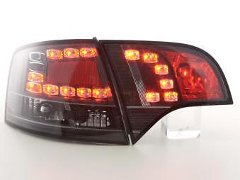 Coppia Fari Fanali Posteriori Tuning LED A4 Avant (8E) 04-08 nero