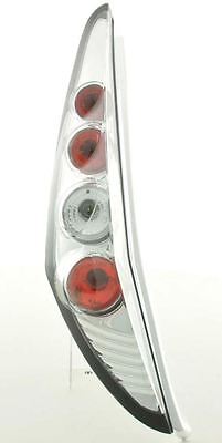 Coppia fari fanali posteriori TUNING PUNTO 99-03 3 pt cromati