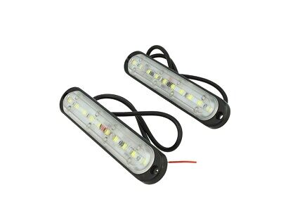 Luci Diurne Led DRLs Driving Light 12V 24V 10X1W IP68 Universale Per Auto