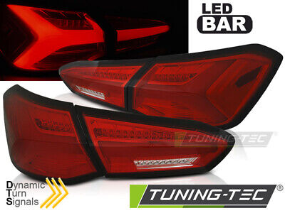 LED TAIL LIGHTS RED WHITE SEQ fits FOCUS 4 18-21 HATCHBACK