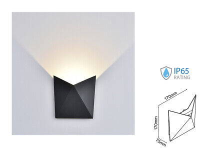 Applique Lampada LED da Muro Scudo a Tasca 5W 3000K Carcassa Grigia IP65 SKU-82