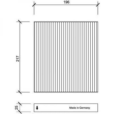 Filtro abitacolo antipolline 2/6