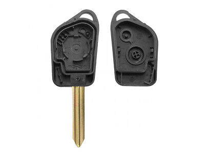Guscio Chiave Telecomando 2 Tasti Con Lama SX9 Batteria Su Circuito Senza