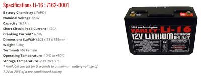 1470A - Li-16 - 128V - 161Ah - 32kg - 203x78x139mm