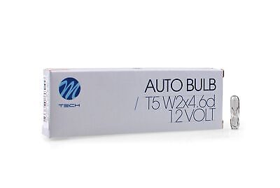 LOTTO DI 10 PEZZI Lampada M-TECH W2.3W 12V CLEAR