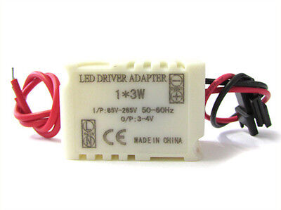 Led Driver CC 600mA 3V-4VDC 1X3W Trasformatore Alimentatore Corrente Costante 3W