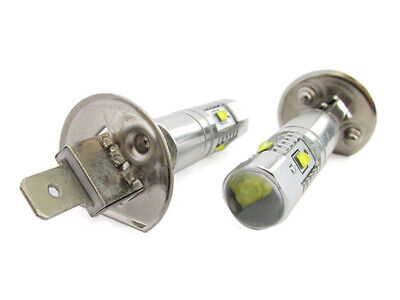 Lampada Led H1 P14,5S 30W 12V Con 6 Cree Da 5W Super Potente e Bianco Per