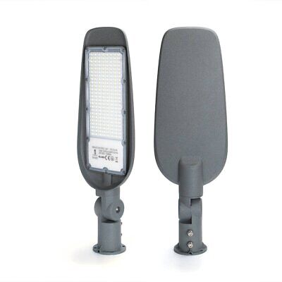 Lampione Stradale LED Sottile e Regolabile Fredda 6500K 13200 Lumens 150W