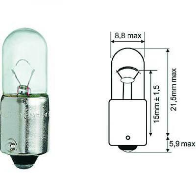 Lampadina T4W 12V 4W BA9s alogena